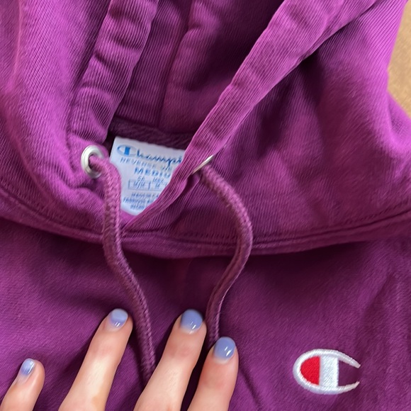 Champion Cropped Hoodie - Picture 2 of 4